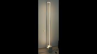 Diy modern led floor lamp how to Simply Make it