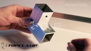 How to join aluminium rectangular tubes - no welding!