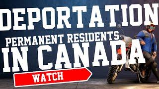 Non Canadians or Permanent residents can be deported on the grounds of….