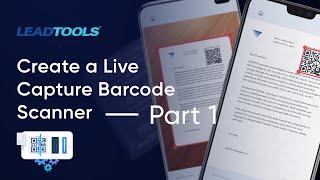 Part 1: Create a Live Capture Barcode Scanner Xamarin App. Add the Camera Control