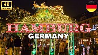 German Christmas Market In Hamburg Germany 2024 | City Center Markets & More Amazing Places 