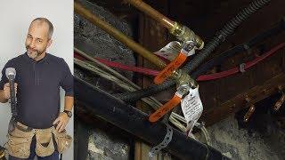 How to Add a Sharkbite Shut Off Valve To Switch From Copper to Pex