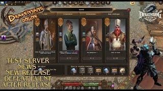 Drakensang Online - Test Server News | New Release | Defeat Event After Release | Drakensang | Dso