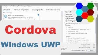 How To Build Cordova Universal Windows Platform