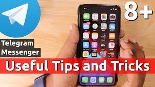 Useful TELEGRAM TIPS and TRICKS for iPhone Users | Beginners Guide