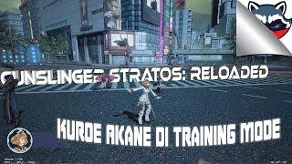 Preview | Gunslinger Stratos: Reloaded ► Kuroe Akane di Training Mode