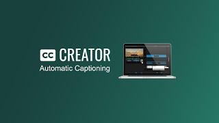 Creator 7 - Automatically Generate Subtitles