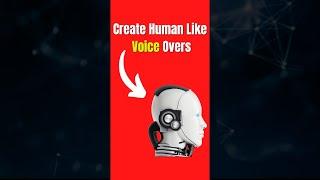 Create Human Like Voice Overs | Human Like Ai Voice #shorts #aivoice #texttospeech