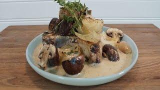 Pork Chops in Bourbon Cream Sauce - Cooking Today with Amy Hannon