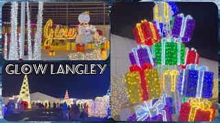 Glow Langley BC Canada #GlowCelebration Of Lights #VancouverVlog #Manoo Creations