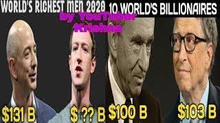 top 10 richest people of the world || #krishnapoudel krishna poudel