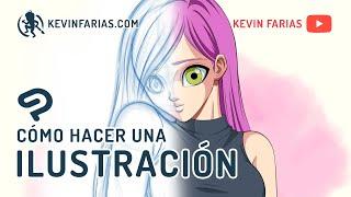 Como hacer una ILUSTRACIÓN en CLIP STUDIO PAINT | Kevin Farias