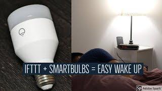 Wake Up Lights using Smart Bulbs Tutorial