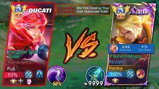 JUNGLE NOLAN VS GLOBAL TRASHTALKER BENEDETTA!! (TRASHTALK GONE WRONG! )