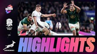 HIGHLIGHTS | ENGLAND V SOUTH AFRICA | AUTUMN NATIONS SERIES