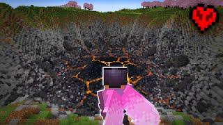 FINALLY BUILDING THE CRATER! - Minecraft and Chatting!