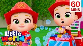 Da kommt die Feuerwehr‍| Kinderlieder für Kleinkinder | Little World Deutsch