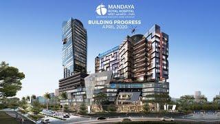 BUILDING PROGRESS MANDAYA ROYAL HOSPITAL PURI - APRIL 2020