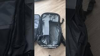 Vacuum sealing travel backpack.