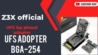 Easyjtag plus official  adopter for UFS ISP Pinouts BGA-254 adopter 2023