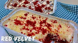 Kek Red Velvet Cheese Leleh - Sangat Moist ! | Edisi Niaga
