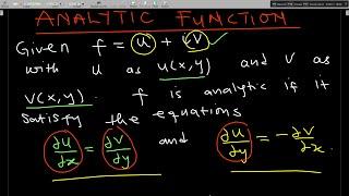 Analytic functions