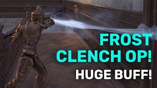 Frost Clench - No More Double Ice Staves or Brittle DPS? | The Elder Scrolls Online - Waking Flame