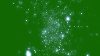 Green Screen particle stars Effects part 7