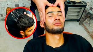 ASMR Face Massage | ASMR Uzbek Barber