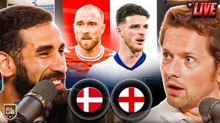 DENMARK 1-1 ENGLAND | THE CLUB LIVE