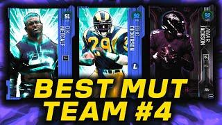 THE BEST TEAM IN MADDEN ULTIMATE TEAM #4 - BEST CARD AVAILABLE EVERY POSITION - MADDEN 23 MUT