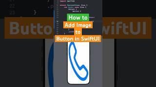 Add Image to Button in SwiftUI #coding #swiftui #swiftuitutorial #iosdevelopment