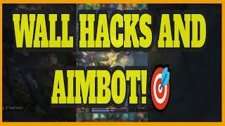 WALL HACKS AND AIMBOT!#dota2 #shorts