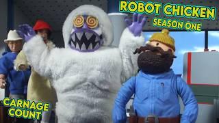 Robot Chicken Season One (2005) Carnage Count