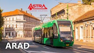 Astra Vagoane trams in Arad, Romania