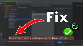 Fix error occurred when installing package autopy pycharm Solve
