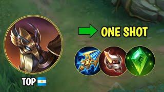 KAJA ONE SHOT BUILD! GAMEPLAY INTENSO! Mobile legends 2024/ Top global