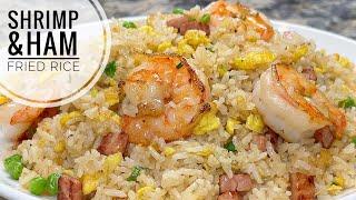 Shrimp And Ham Fried Rice | How To Make Simple And Delicious Fried Rice｜Yang Zhou Fried Rice |