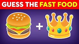 Guess The Fast Food Place by Emoji?  Monkey Quiz