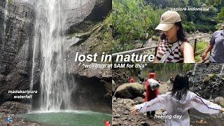 LOST IN NATURE *woke up at 5am* : madakaripura waterfall, healing day, explore indonesia