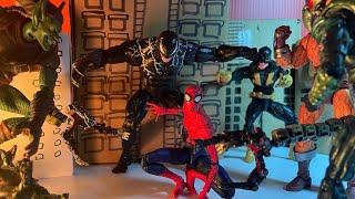 Spider Man VS The Sinisters Stop Motion