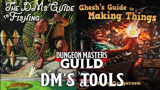 DM's Guild Review: DM's Tools - Fishing & Crafting! | Nerd Immersion