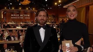 Gal Gadot and Edgar Ramírez Present Best Male Actor – Motion Picture – Drama | 82nd Golden Globes