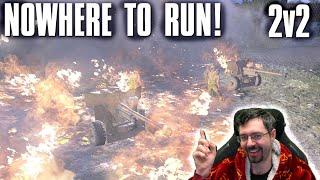 NOWHERE TO RUN! - 2v2 - Company of Heroes 3