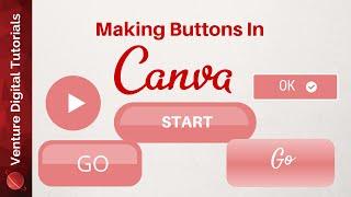 Create Web Buttons In Canva - How To