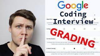 Google Coding Interview Grading Rubric