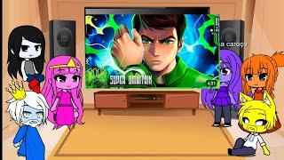 hora de aventura(my au)react rap ben 10(ben 10 super omnitrix)@M4rkim