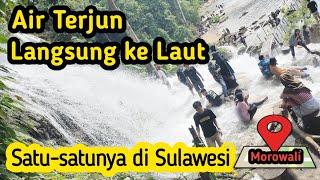 Air Terjun Ke Laut Bahomumpa Satu-Satunya di Sulawesi