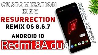 Installing Ressurection remix android 10 custom rom on redmi 8a dual [only ffor Olivewood ]