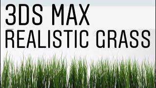 How to add grass texture in 3ds max tutorial